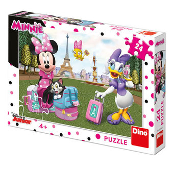 Minnie v Paríži: puzzle 24 dielikov Minnie v Paríži: puzzle 24 dielikov