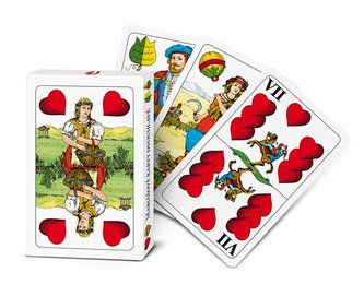 Dvojhlavé mariášové karty