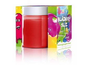 Megaslizoun Bláznivý sliz - Červený s vôňou jahody