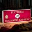 Harry Potter světlo - Nástupiště 9 a 3/4