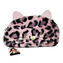 Kosmetická taška Top Model, Leopardí vzor, barva růžová, kočičí ouška, 10066221
