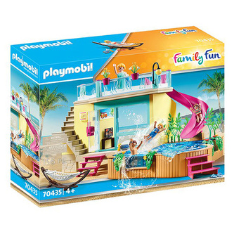 Bungalov s bazénem Playmobil, Prázdniny, 156 dílků