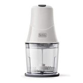 Sekáček potravin Black+Decker, BXCH260E, kompaktní design, velká kapacita 500 ml, 2 funkce, 2 rychlosti, odnímatelné nože z nerez oceli, 260 W