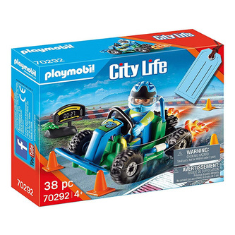Pretekár motokár Playmobil, Šport a akcie, 38 dielikov