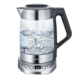 Rychlovarná konvice Severin, WK 3479, sklo, 3 000 W,  1,7 l (voda) / 1,5 L (čaj)