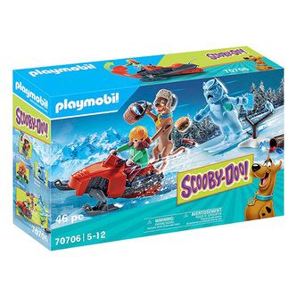 Scooby-Doo se sněžným duchem Playmobil, Scooby-Doo, 46 dílků