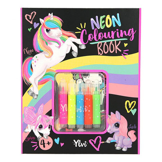 Omalovánka Ylvi and the Minimoomis, 5 barevných fixů v sadě, 4+