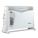 Konvektor G3Ferrari, G60012, teplovzdušný, nastavitelný termostat, 3 stupně výkonu, funkce turbo, pojistka proti přehřátí, časovač, 1800/2000 W