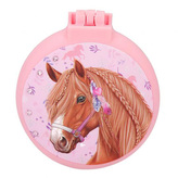 Skládací kulatý hřeben Miss Melody ASST, Růžový, Pelly