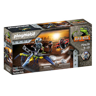 Pteranodon útok ze vzduchu Playmobil, Dinosauři, 50 dílků