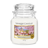 Sviečka v sklenenej dóze Yankee Candle, Festival sakury, 410 g