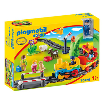 Moje první vláčkodráha Playmobil, 1.2.3, 24 dílků