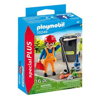 Úklidová služba Playmobil, Život ve městě, 16 dílků