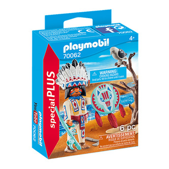 Náčelník indiánů Playmobil, Figurky, 6 dílků