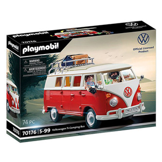 Volkswagen T1 Bulli Camper Van Playmobil, Svět motorů, 74 dílků