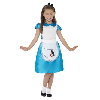 Dívčí kostým Alenka - Pro věk 4-6, Halloween kostýmy