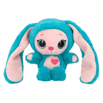 Plyšák se zvukem Ylvi and the Minimoomis, Cooco, tyrkysová