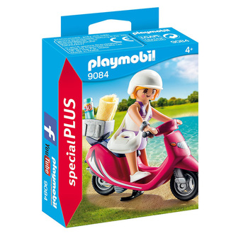 Dívka na pláži se skútrem Playmobil, Prázdniny, 10 dílků
