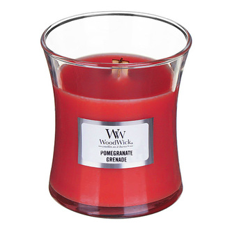 Svíčka oválná váza WoodWick, Granátové jablko, 85 g Svíčka oválná váza WoodWick, Granátové jablko, 85 g
