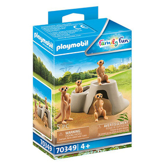 Surikaty Playmobil, Zoo, 5 dílků