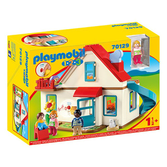 Rodinný dom Playmobil, 1.2.3, 16 dielikov