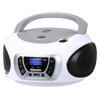 Rádio Trevi, CMP 510 DAB WH, přenosné, DAB/DAB+, CD-MP3, CD Audio CD-R/RW