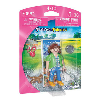 Chovatelka koček Playmobil, Život ve městě, 5 dílků