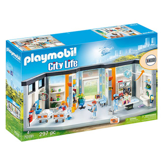 Nemocnice s vybavením Playmobil, Nemocnice, 297 dílků