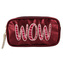 Kosmetická taška Top Model, WOW, vínová