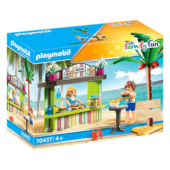Plážový kiosek Playmobil, Prázdniny, 66 dílků