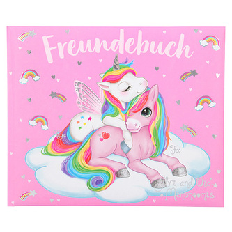 Kniha přátelství Ylvi and the Minimoomis, Naya a Tee, barva růžová, 11036_A