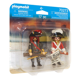 Kapitán pirátov a veliteľ vojska Playmobil, Piráti, 17 dielikov