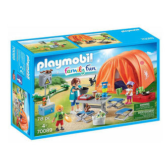 Rodinný kemping Playmobil, Dobrodružství v přírodě, 78 dílků