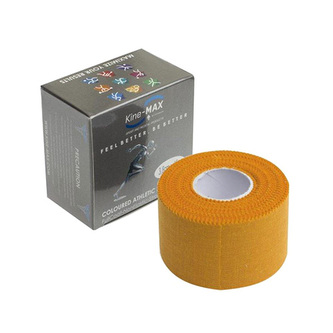 Tejpovací páska Kine-MAX, Neelastická | Oranžová | 3,8 cm x 10 m