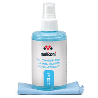 Čisticí sprej Meliconi, C200, s utěrkou z mikrovlákna, 200 ml