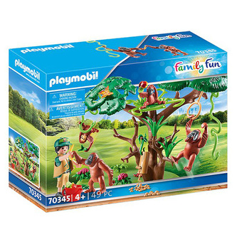 Orangutani na stromě Playmobil, Zoo, 49 dílků