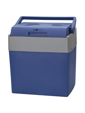 Chladící box Clatronic, KB3714, 30 L, ohřívání i chlazení, pro standartní láhve, integrovaný ventilátor, robustní plastový kryt, sklopná rukojeť, odnímatelné víko, ECO režim
