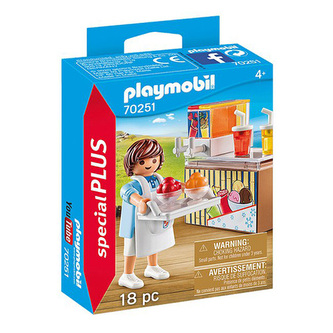 Predajca ľadovej triešte Playmobil, Prázdniny, 18 dielikov