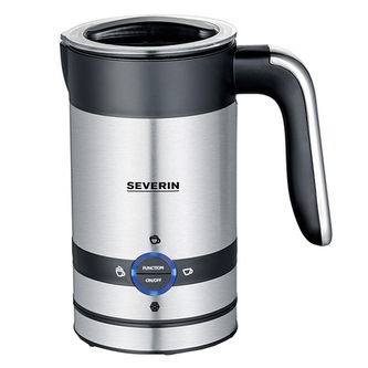 Napěňovač mléka Severin, SM 3584, nerezová ocel, objem napěnění 100 ml, ohřev 200 ml, 450 W