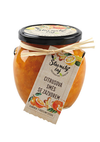 MADAMI S.R.O. Šťavnatý čaj Citrusová směs se zázvorem 520 ml