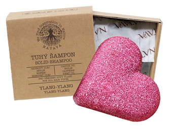 Natava Tuhý šampon Ylang - Ylang - srdíčko 85 g