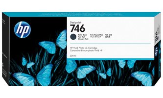 HP 746 300-ml Matte Black Ink Cartridge
