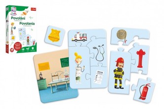 Malý objaviteľ Povolanie spoločenská náučná hra v krabici 19x29x4cm