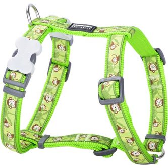 Postroj RD 12 mm x 30-44 cm - Monkey Lime Green