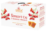Grešík Šípkový čaj s medovou příchutí 20 x 3,0 g