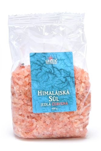 Grešík Sůl Himalájská jedlá červená 600 g