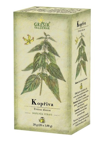 Grešík Kopřiva 20 x 1,0 g