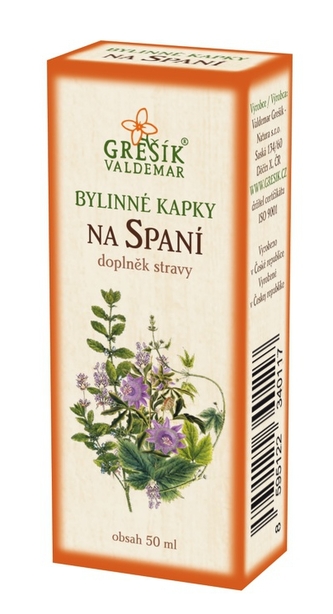 Grešík Na spanie kvapky 50 ml