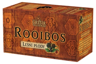 Grešík Rooibos Lesné plody 20 x 1,5 g