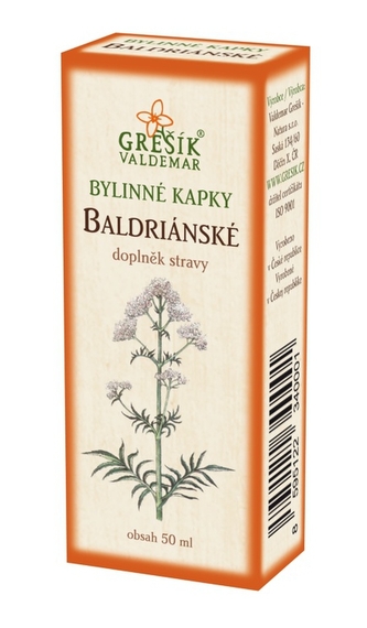Grešík Baldriánske kvapky 50 ml